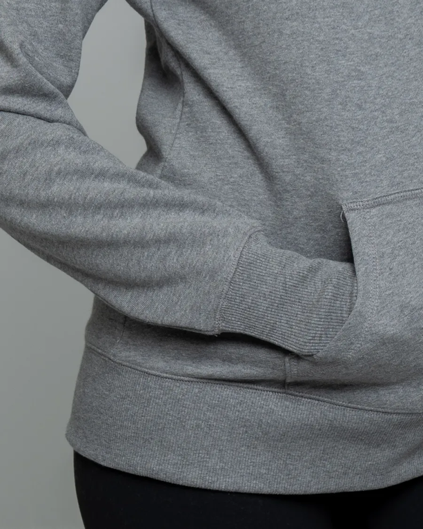 Closeup of a LST254 Sport-Tek Ladies Pullover Hooded Sweatshirt